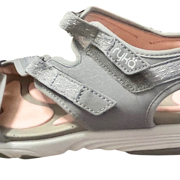 Ryka Women's Sandals in Gray and Pink - Picture 1 of 6